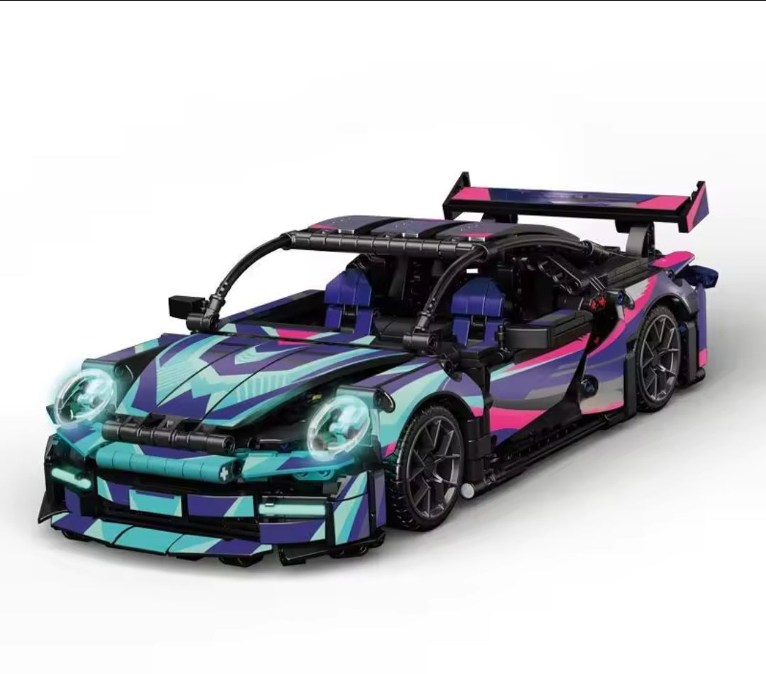 Black porsche 911 RSR(1116 pcs)