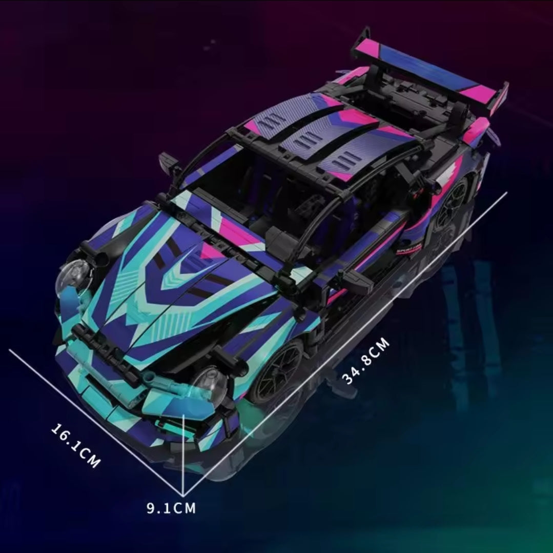 Black porsche 911 RSR(1116 pcs)