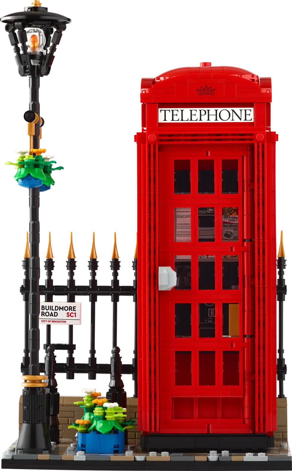 London Telephone Box(1460 pcs)