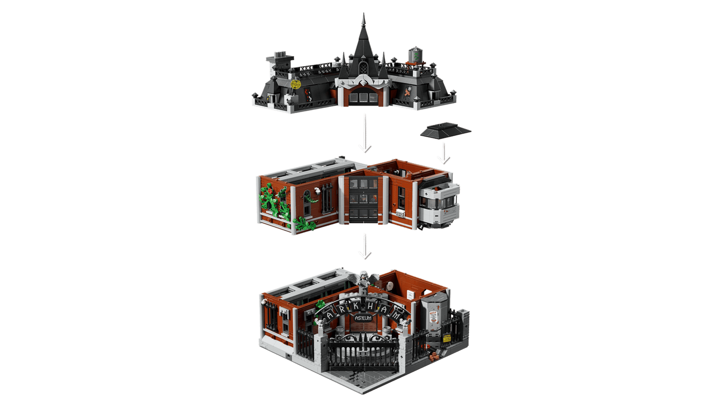 Arkham Asylum (2953 pcs)
