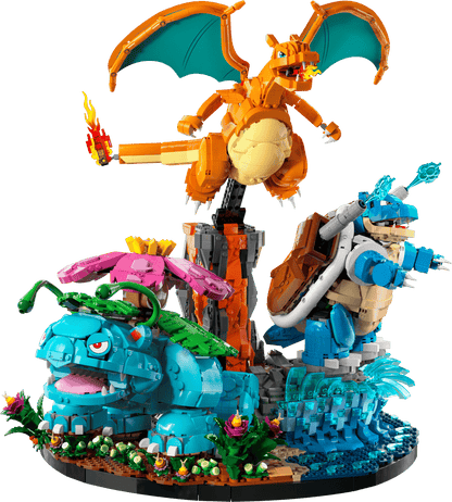 Venusaur, Charizard and Blastoise (6383 pcs)