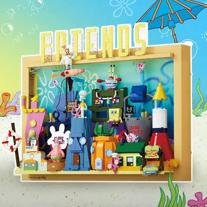 Spongebob wall display (with Led lights)