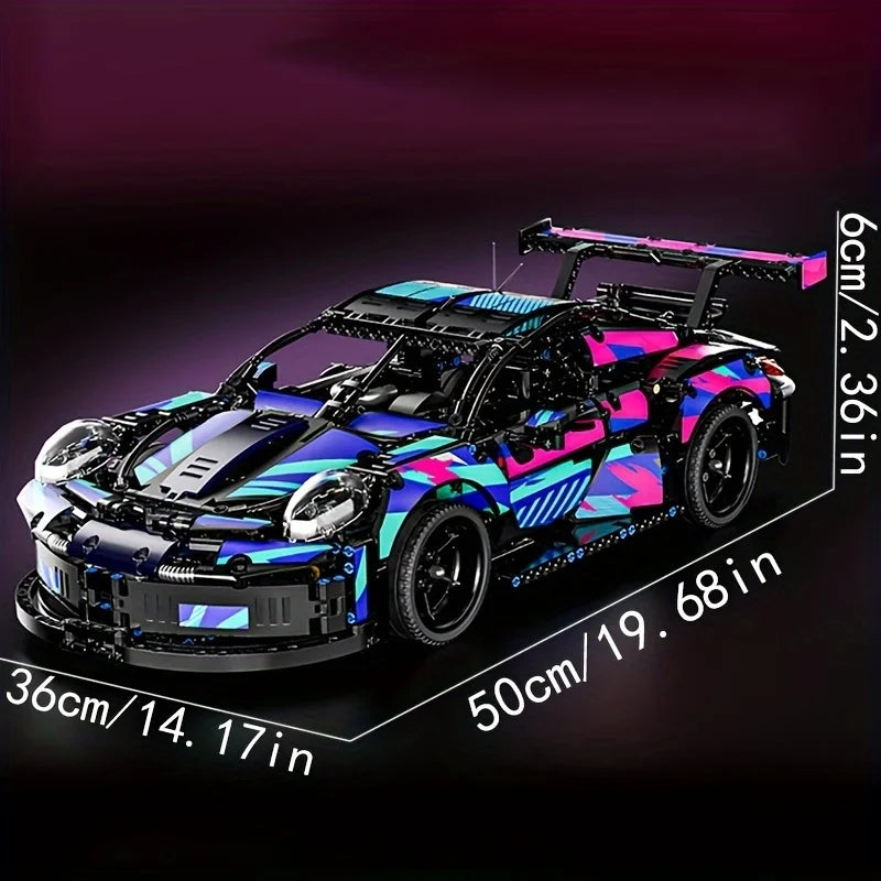 Black porsche 911 RSR(1116 pcs)