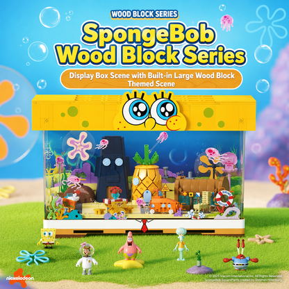 Spongebob box display ( with Led lights)