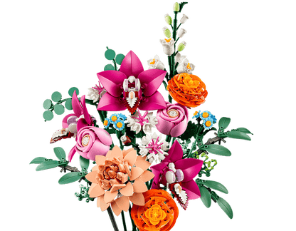 Pretty Pink Flower Bouquet (749 pcs)